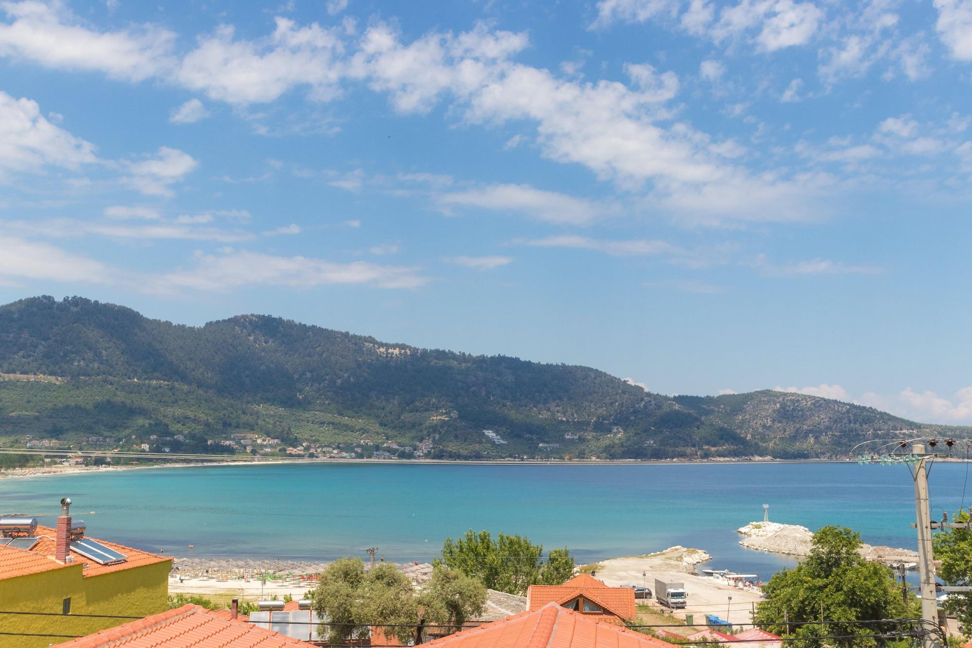 Ntinas Villa With Sea View Skala Potamia  Exterior photo